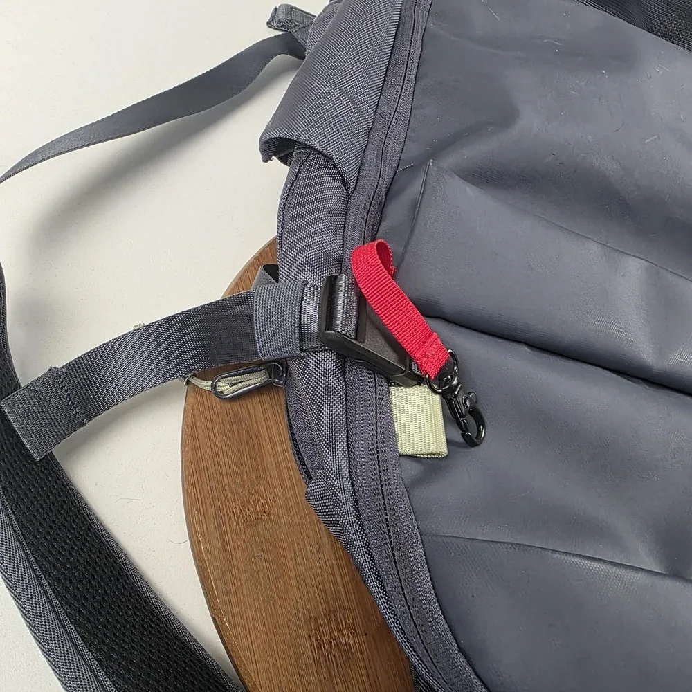 Timbuk2 Backpack Gray 21 Inch Laptop Bag Travel Daypack Men Nylon Commuter